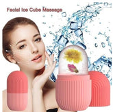 Silicone Ice Facial Roller Beauty Ice Roller For Face Eyes Neck Cryotherapy Natural Skin Enhancement